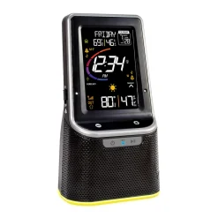 Wireless Color Weather Station with Bluetooth Speaker