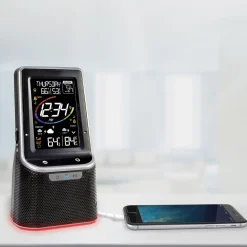 Wireless Color Weather Station with Bluetooth Speaker
