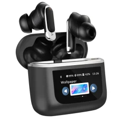 Wireless Earbuds with Touchscreen Smart Case