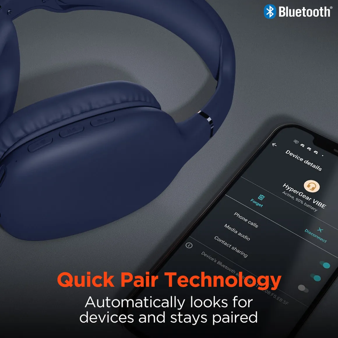 Wireless Over-the-Ear Headphones