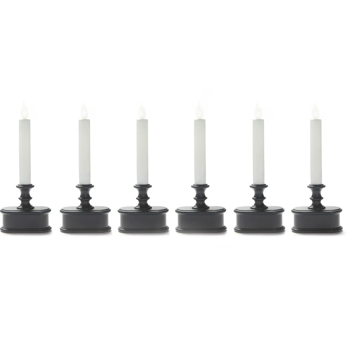 Wireless Sensor LED Window Candles (Set of 6)