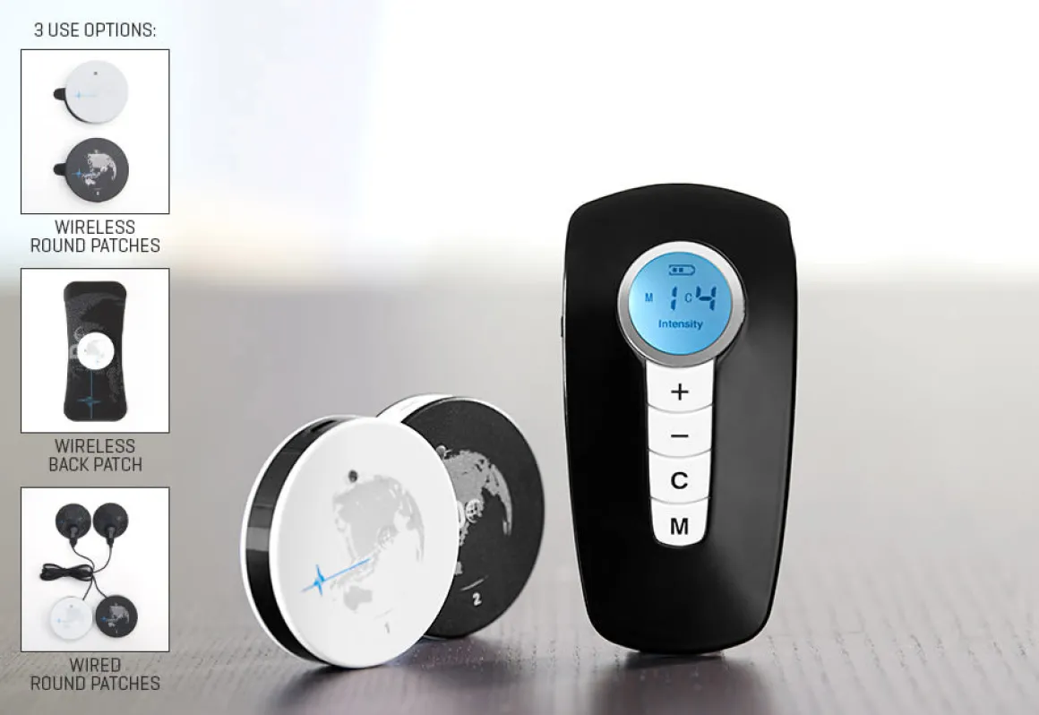 Wireless T.E.N.S./E.M.S. Massage System