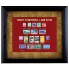 World War II U.S. Stamp Collection Frame