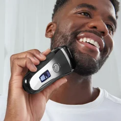 World's Fastest Cordless Foil Shaver and Trimmer by Sharper Image