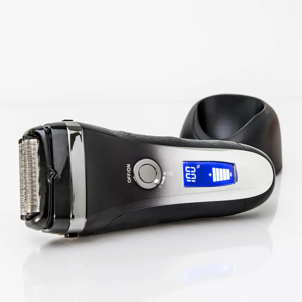 World's Fastest Cordless Foil Shaver and Trimmer by Sharper Image