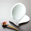 10X Lighted Folding Travel Mirror by Sharper Image
