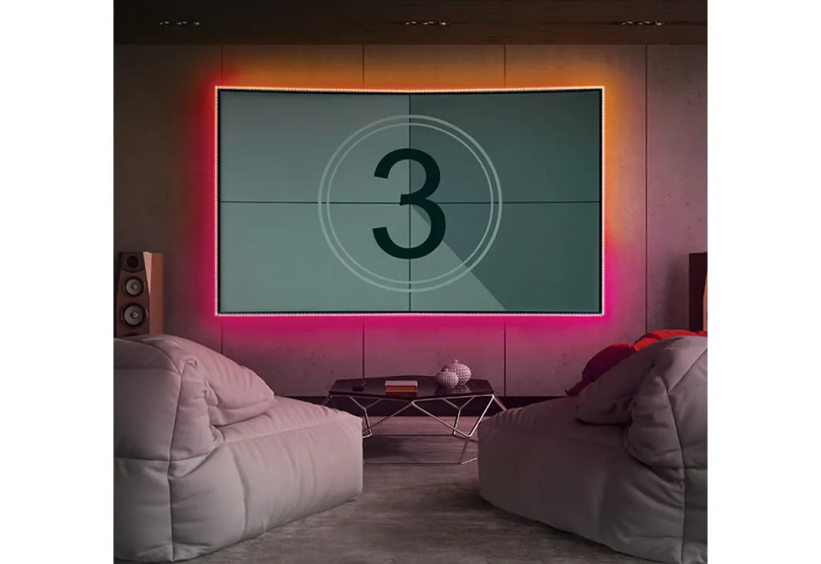 32.8' Smart Sound Reactive Strip Light