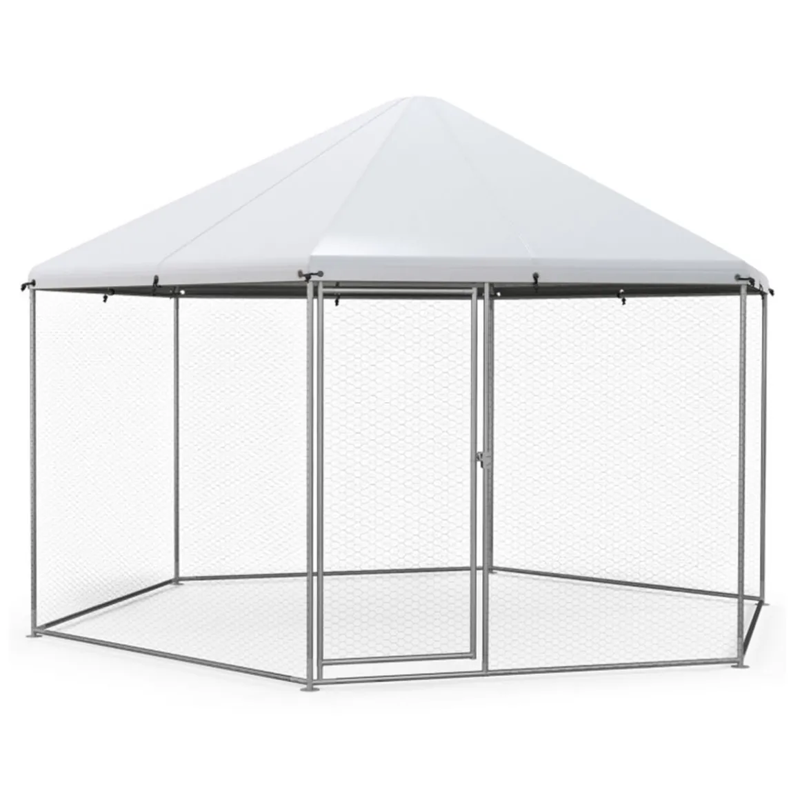 13' Wire Mesh Hexagonal Chicken Coop
