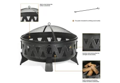 30'' Antique Wood-Burning Fire Pit