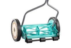 14'' 5-Blade Push Reel Lawn Mover with Grass Catcher