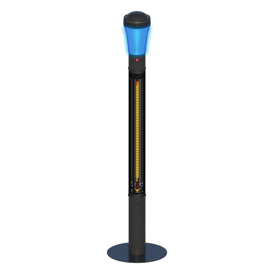 68'' Bluetooth Infrared Heater with LED Lighting