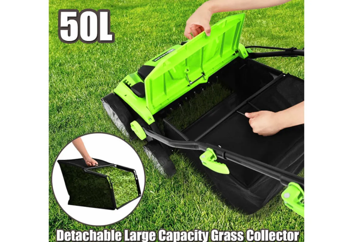 15'' Corded Electric Lawn Dethatcher