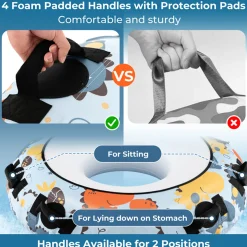 52'' Heavy-Duty Inflatable Snow Sled