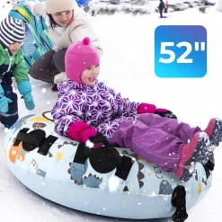 52'' Heavy-Duty Inflatable Snow Sled