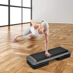 43'' Height Adjustable Fitness Aerobic Step Platform