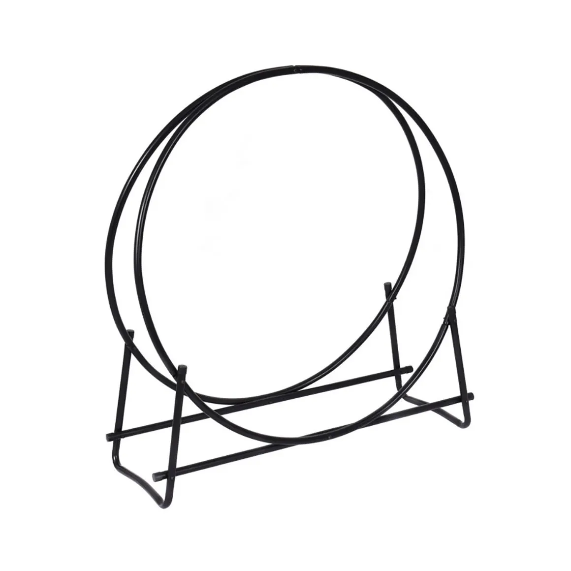 40'' Log Hoop Firewood Storage Rack