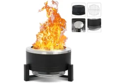 22'' Outdoor Smokeless Wood-Burning Fireplace