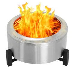 27'' Outdoor Smokeless Wood-Burning Fireplace