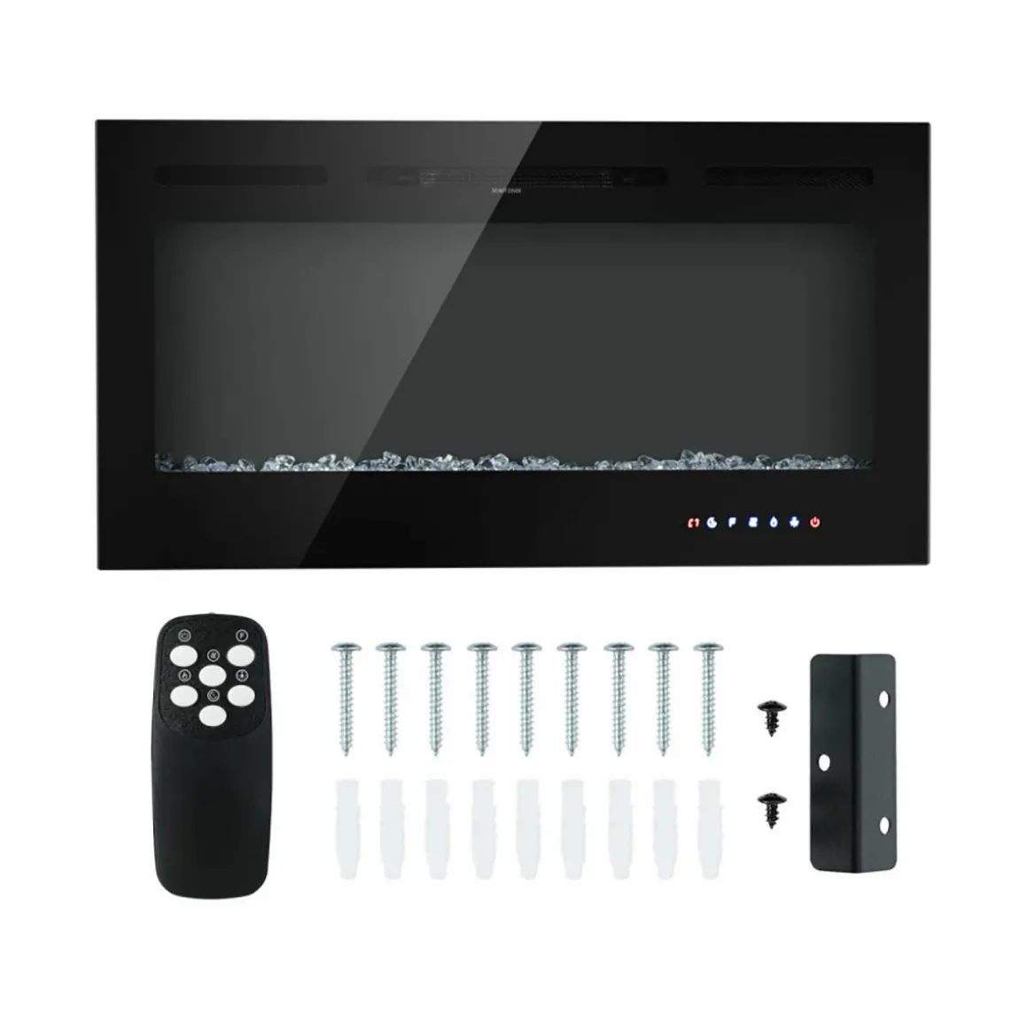 40'' Recessed Electric Fireplace