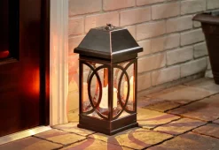 15'' Solar Powered Candle Lantern