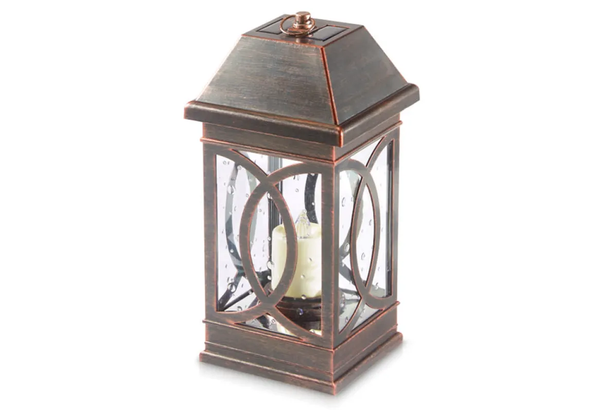 15'' Solar Powered Candle Lantern