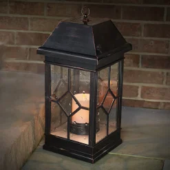 22'' Solar Powered Candle Lantern