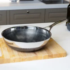 12'' Stainless Hybrid Nonstick Wok
