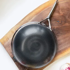 12'' Stainless Hybrid Nonstick Wok